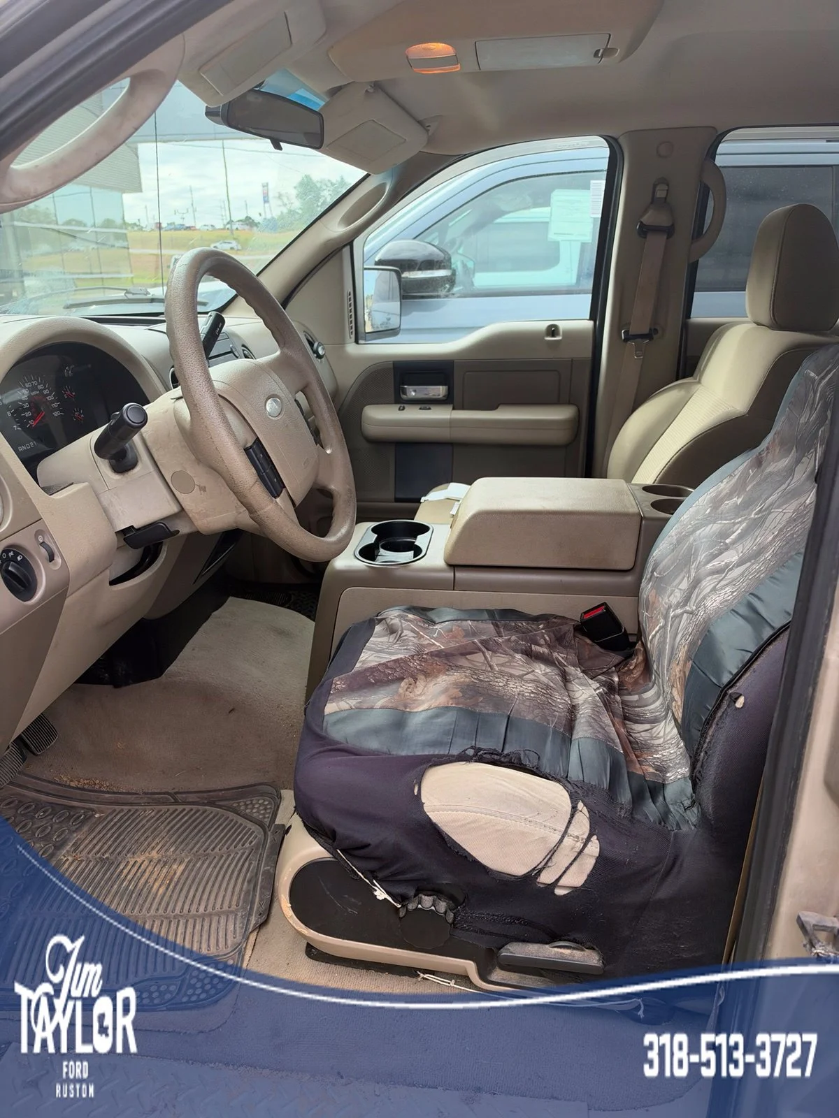 Used 2007 Tan Ford Lariat image 2