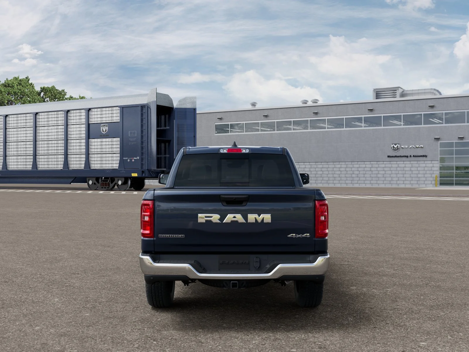 New 2026 Forged Blue Metallic RAM Big Horn image 7
