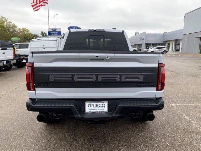Used 2025 White Metallic Ford Raptor image 4