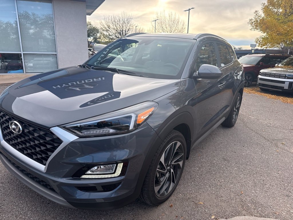 Used 2021 Gray Hyundai Sport image 2