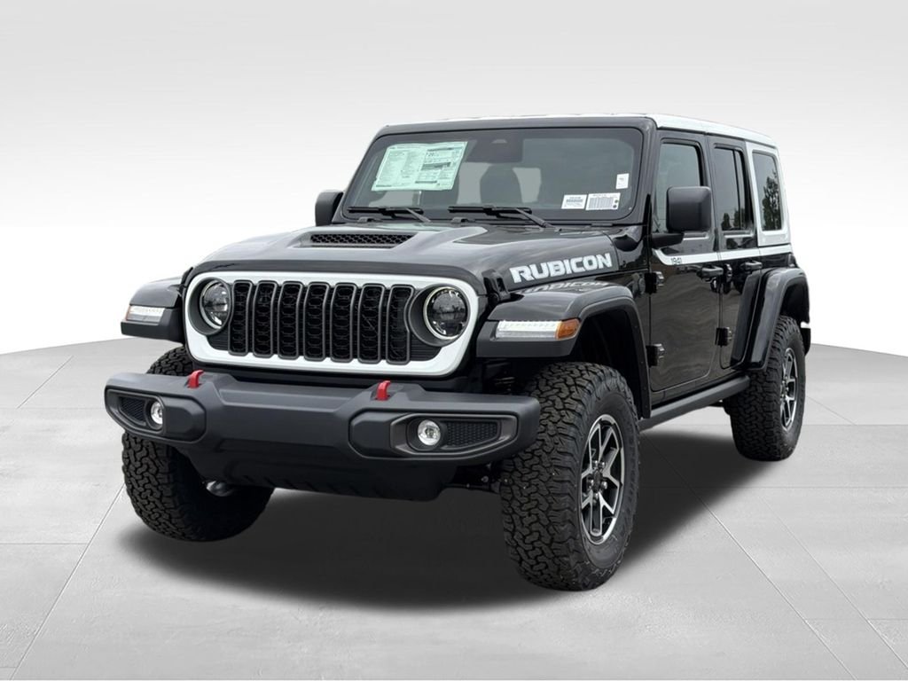 New 2026 Black Clear-Coat Exterior Paint Jeep Rubicon image 2