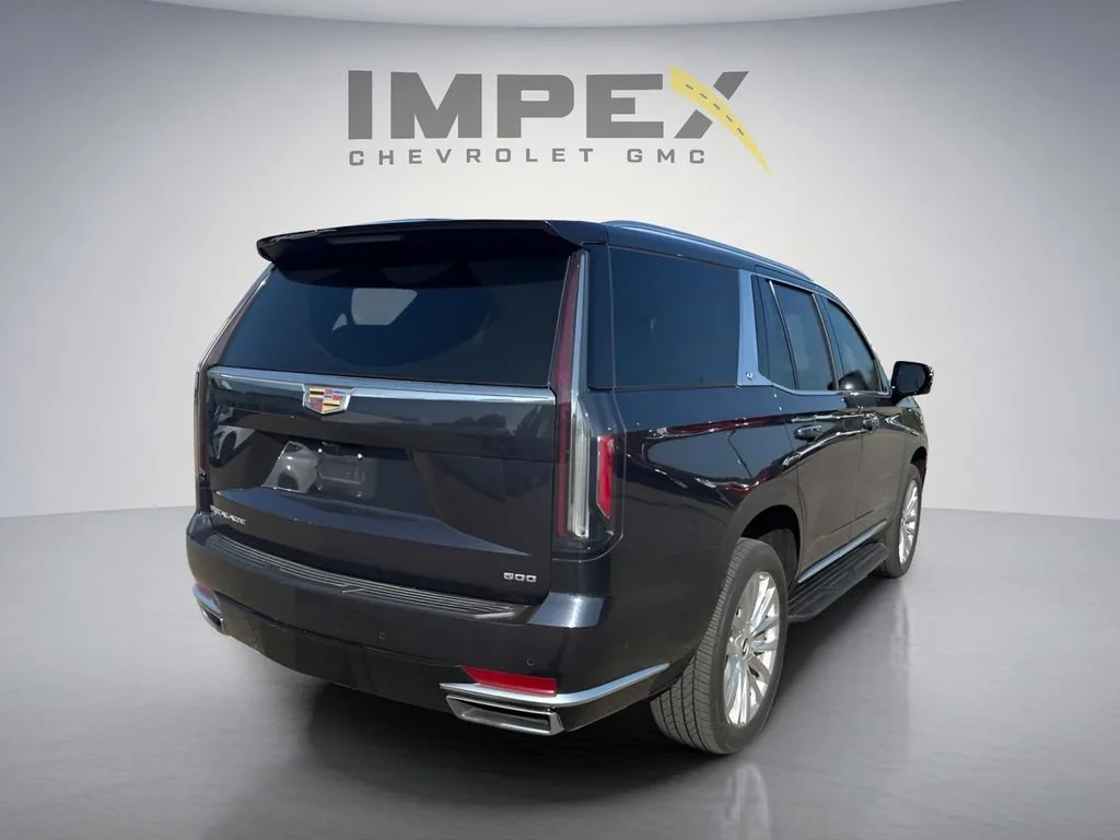 Used 2023 Galactic Gray Metallic Cadillac Premium Luxury image 5