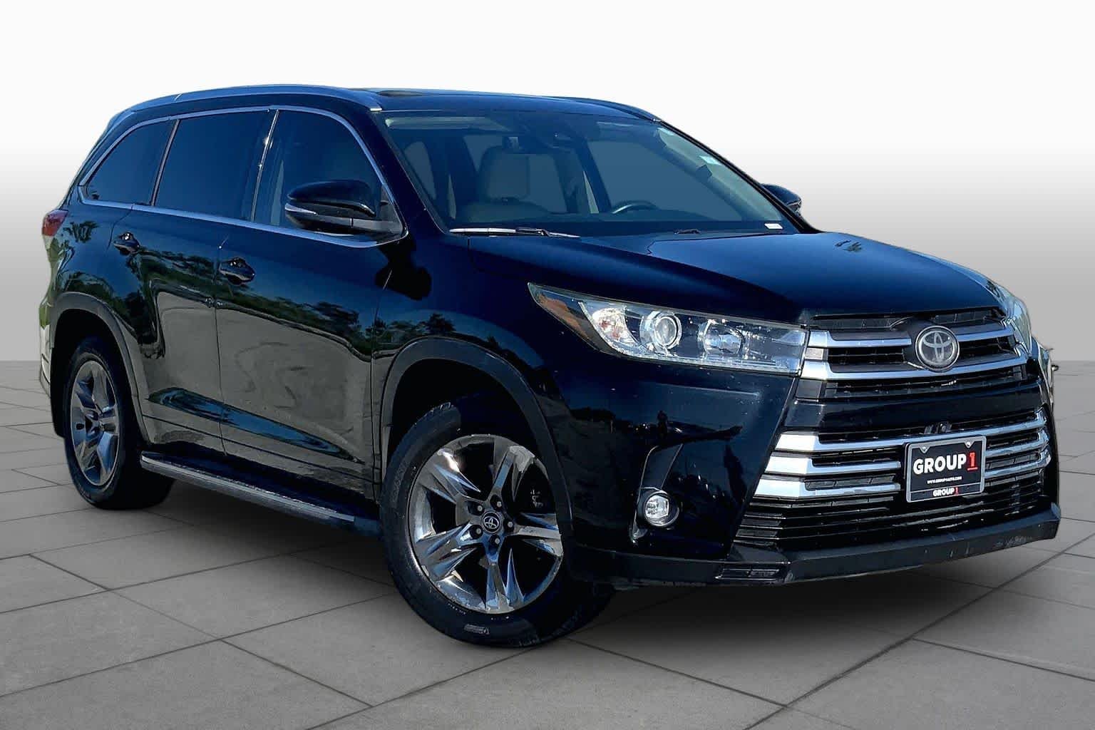 Used 2019 Midnight Black Metallic Toyota Limited Platinum image 3