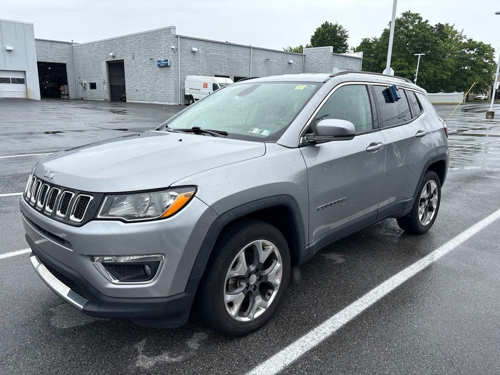 Used 2020 Silver Jeep Limited image 3