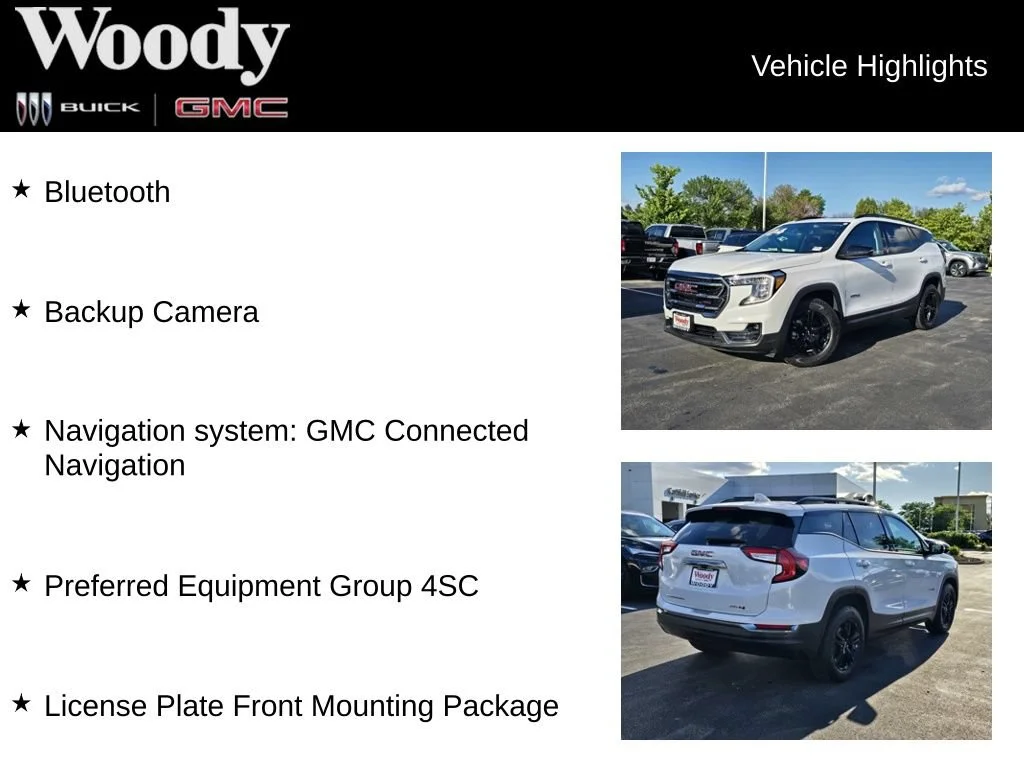 Certified Used 2024 Summit White GMC AT4 image 3