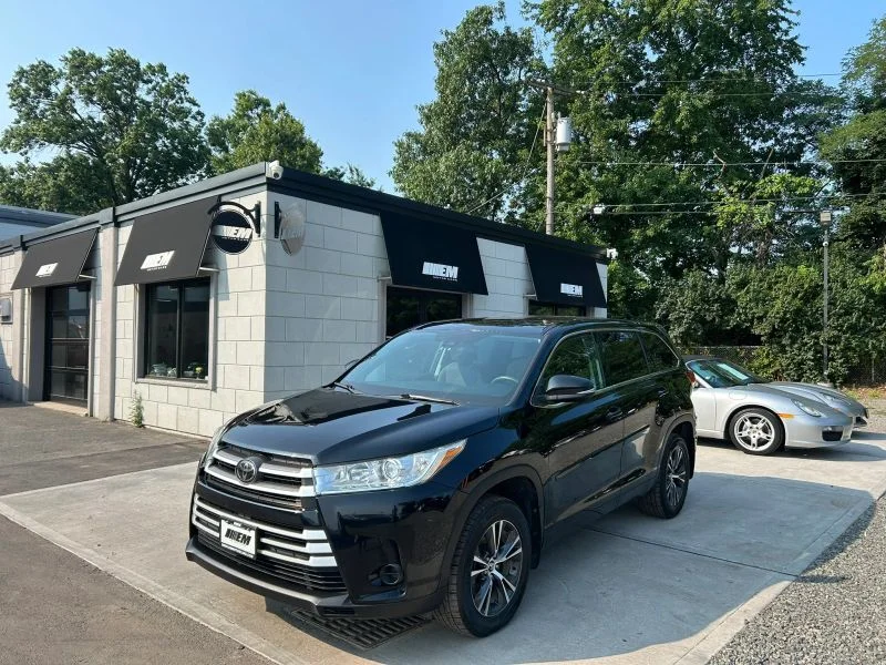 Used 2018 Black Toyota LE Sport Utility 4D image 1