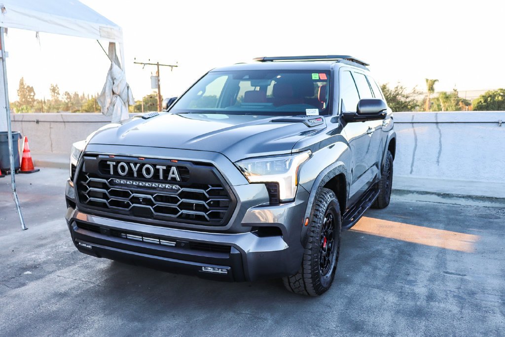 Used 2025 Magnetic Gray Metallic Toyota TRD Pro image 4