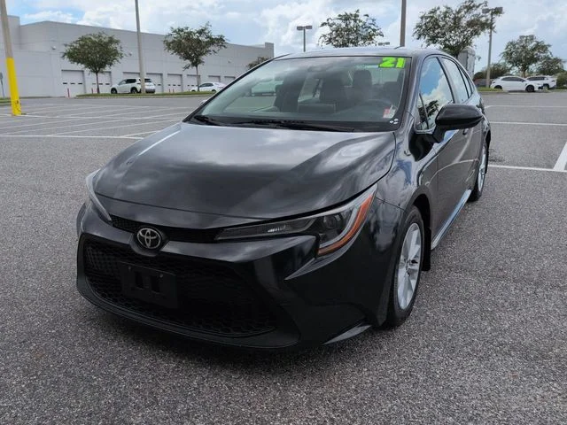 Used 2021 Black Toyota LE image 8