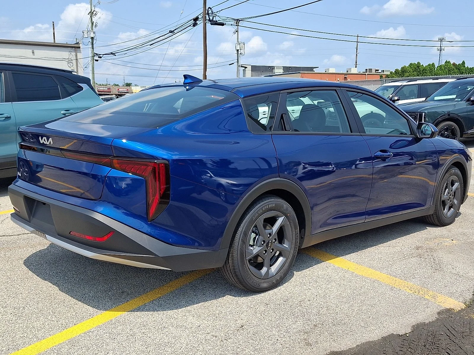New 2026 Blue Kia LXS image 3