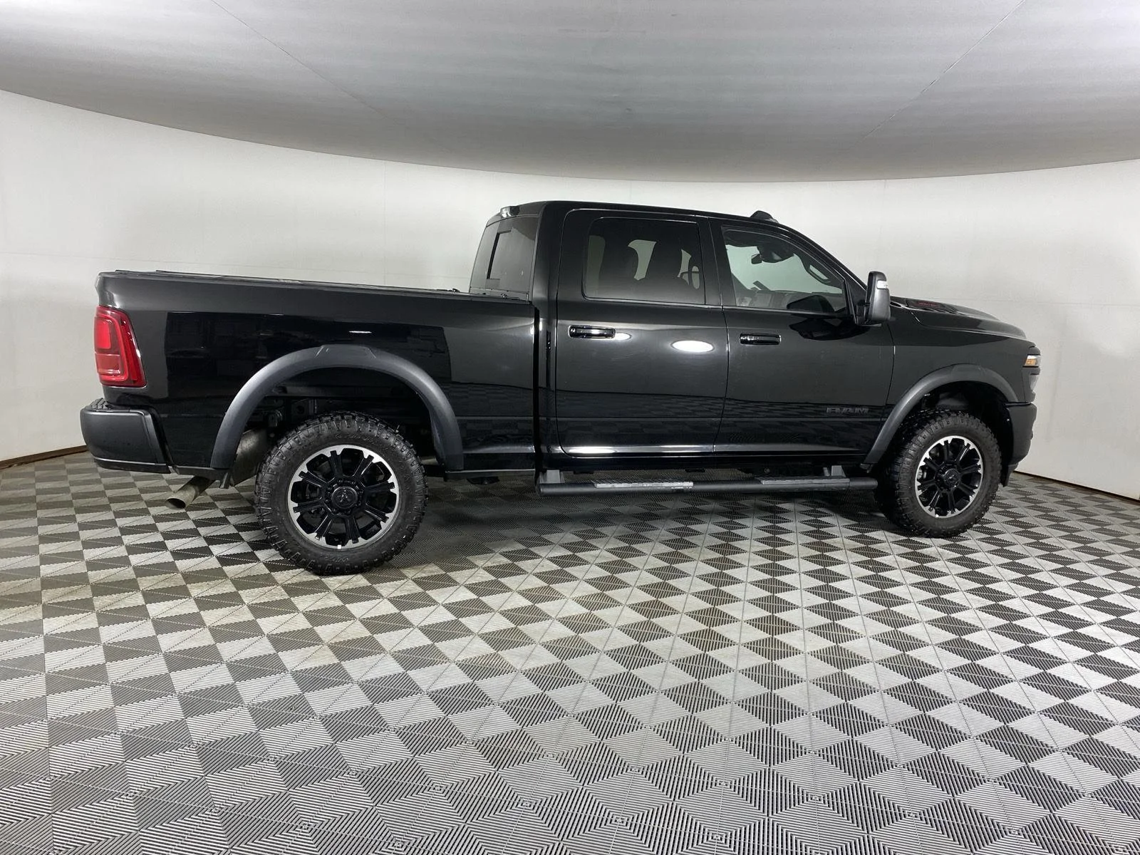 Used 2025 Diamond Black Crystal Pearlcoat Ram Rebel image 8