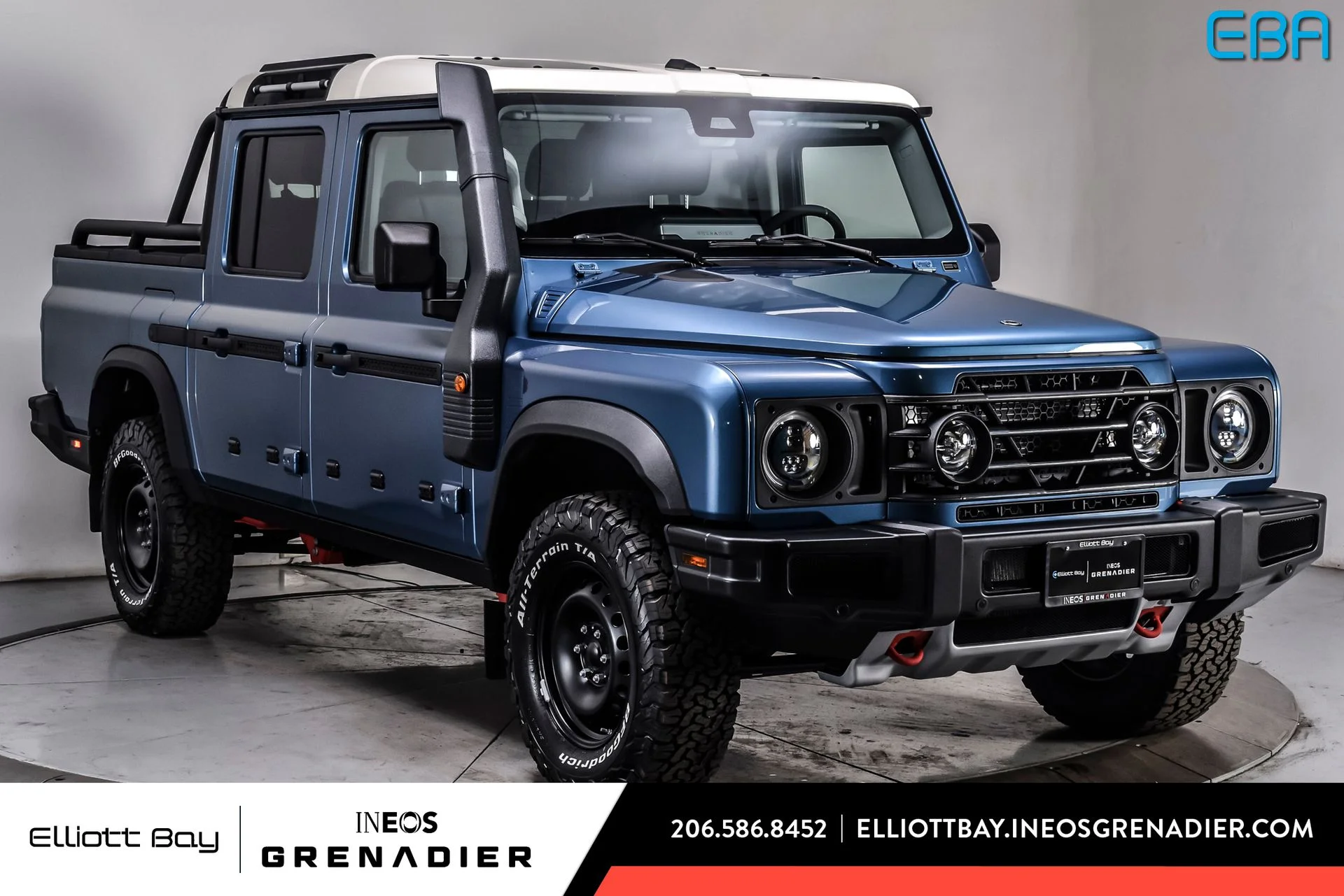 New 2026 Shale Blue Metallic INEOS Trialmaster Edition image 1