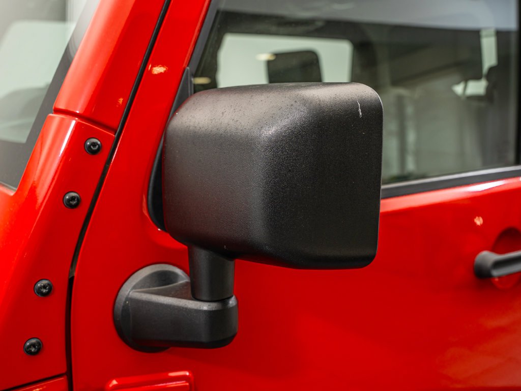 Used 2008 Flame Red Clearcoat Jeep Rubicon image 15