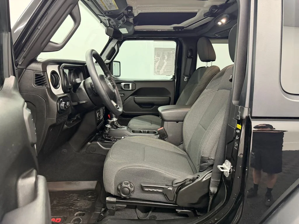 Used 2025 Black Clearcoat Jeep 2-Door Sport 4x4 image 5