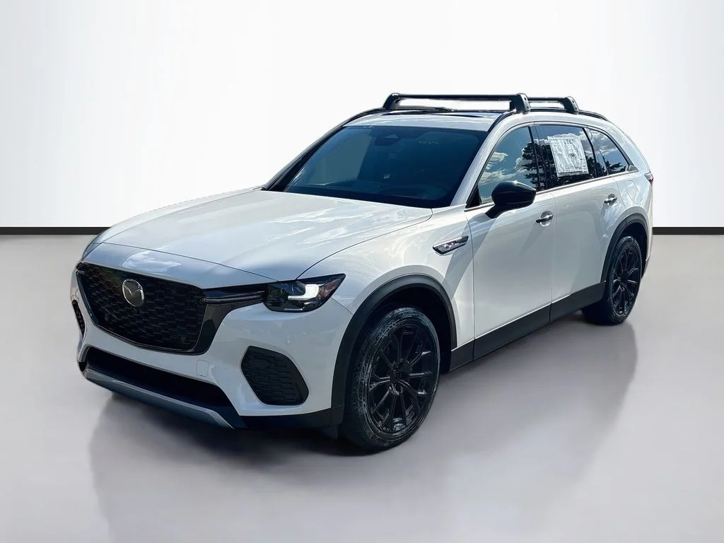 New 2026 Rhodium White Premium Mazda 3.3 Turbo Premium Plus AWD image 3