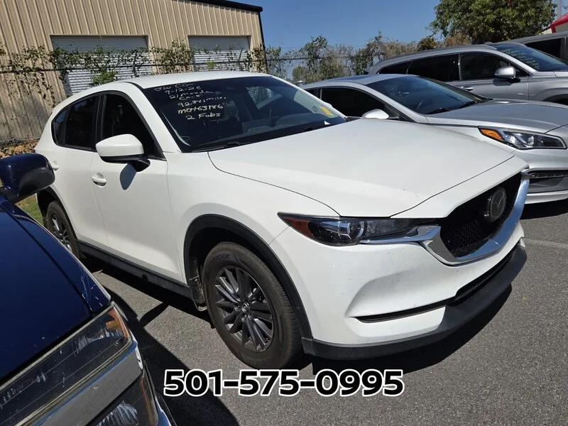 Used 2021 Snowflake White Pearl MAZDA TOURING image 5