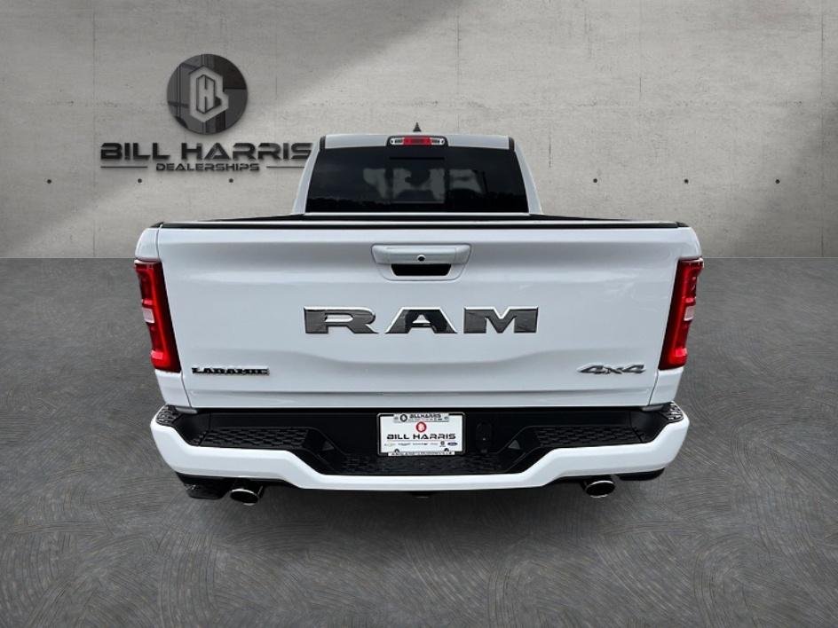 New 2026 Bright White Clear-Coat Exterior Paint RAM Laramie image 7