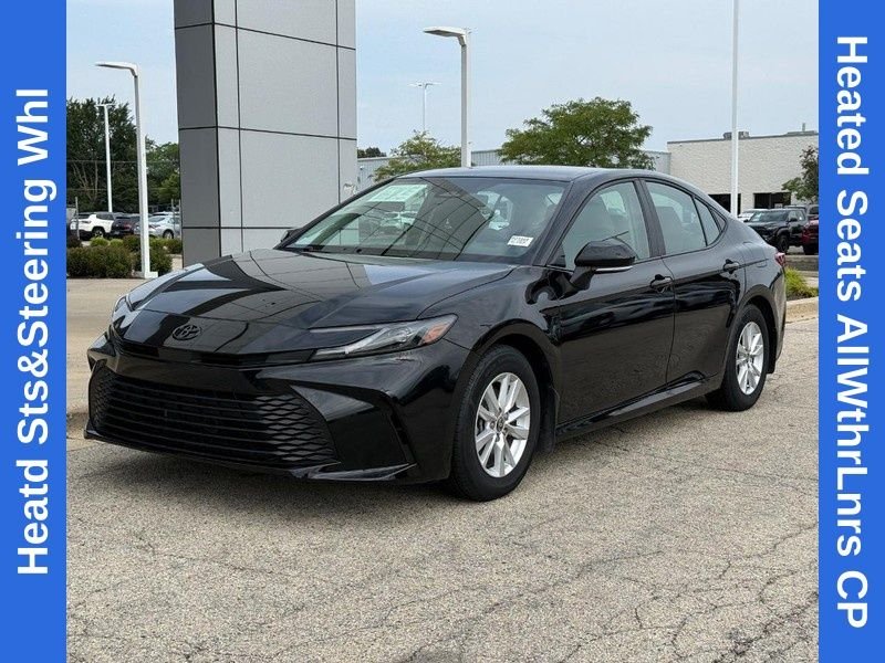 Used 2025 Midnight Black Metallic Toyota LE image 7
