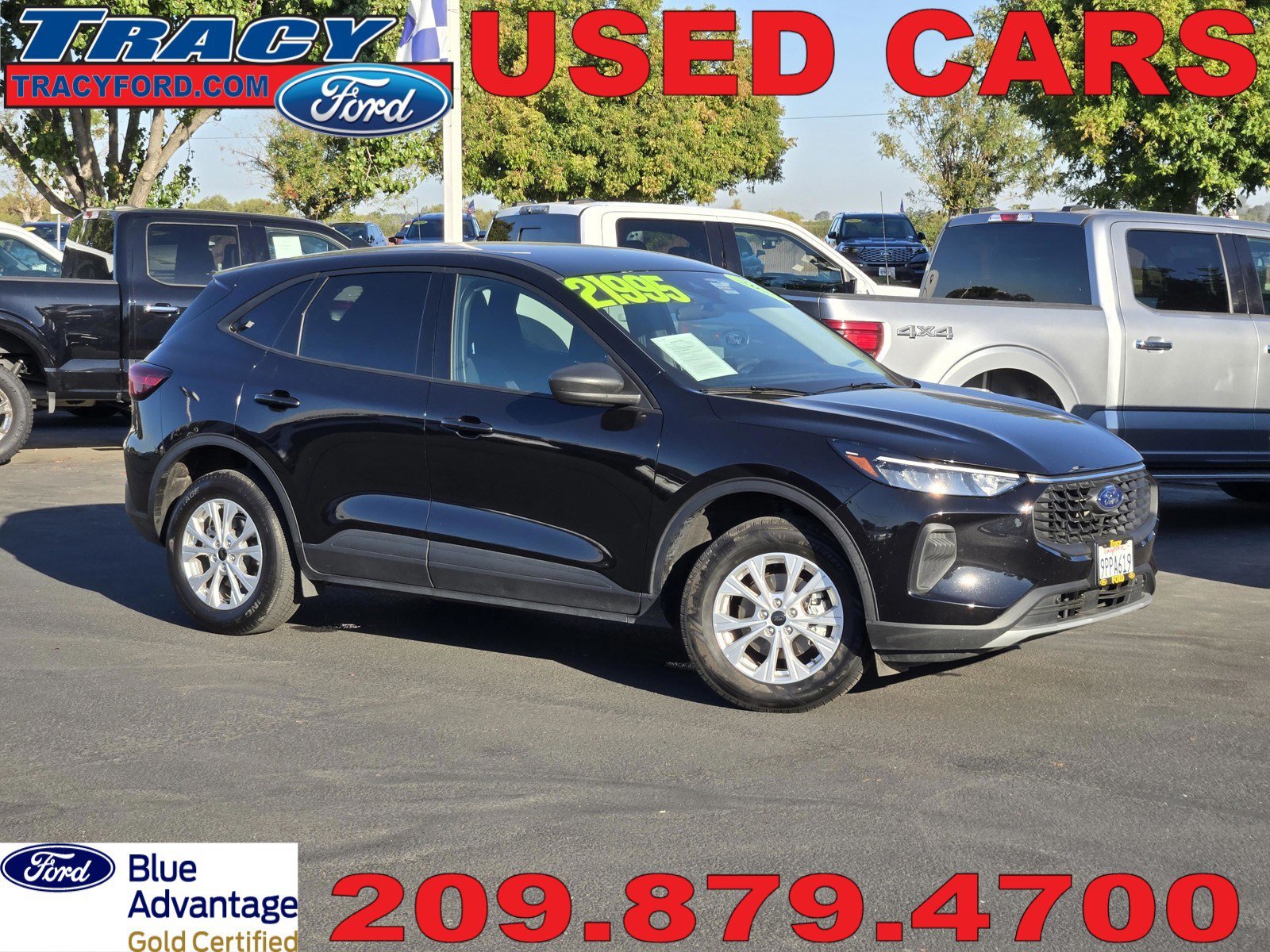 Certified Used 2025 Black Ford Active image 1