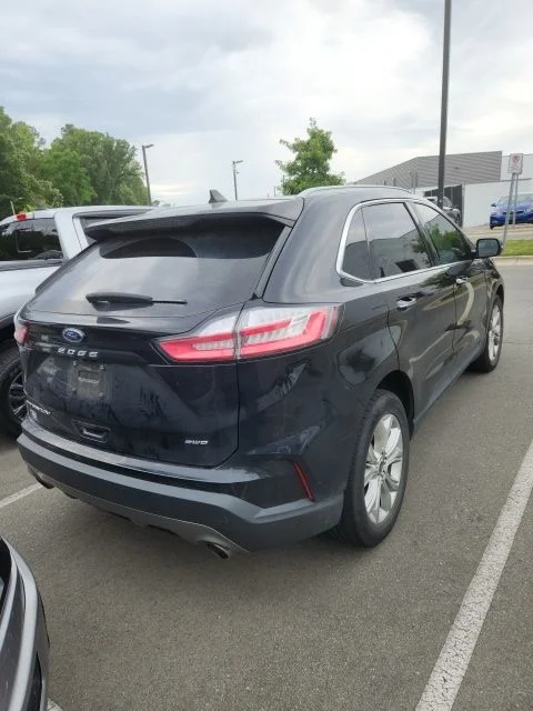 Used 2023 Black Ford Titanium image 3