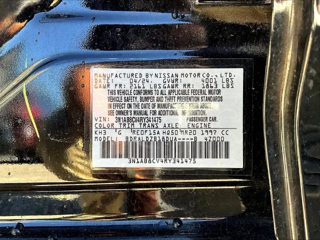 Used 2024 Black Nissan SV image 21