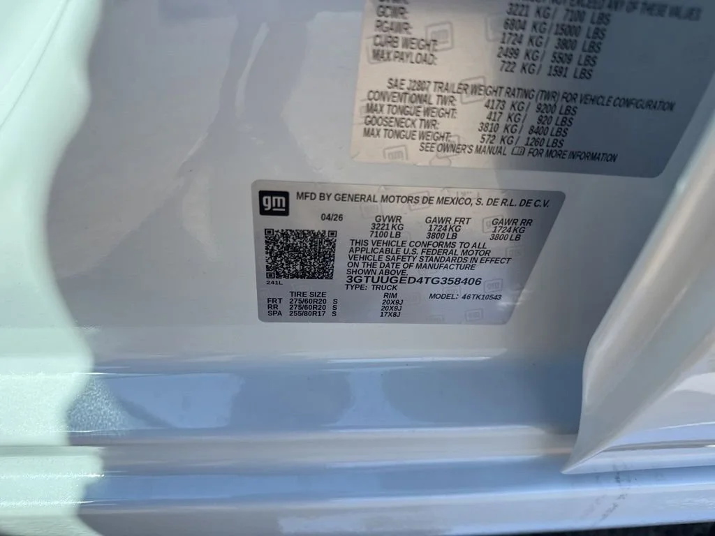New 2026 Glacier White Tricoat GMC Denali image 34