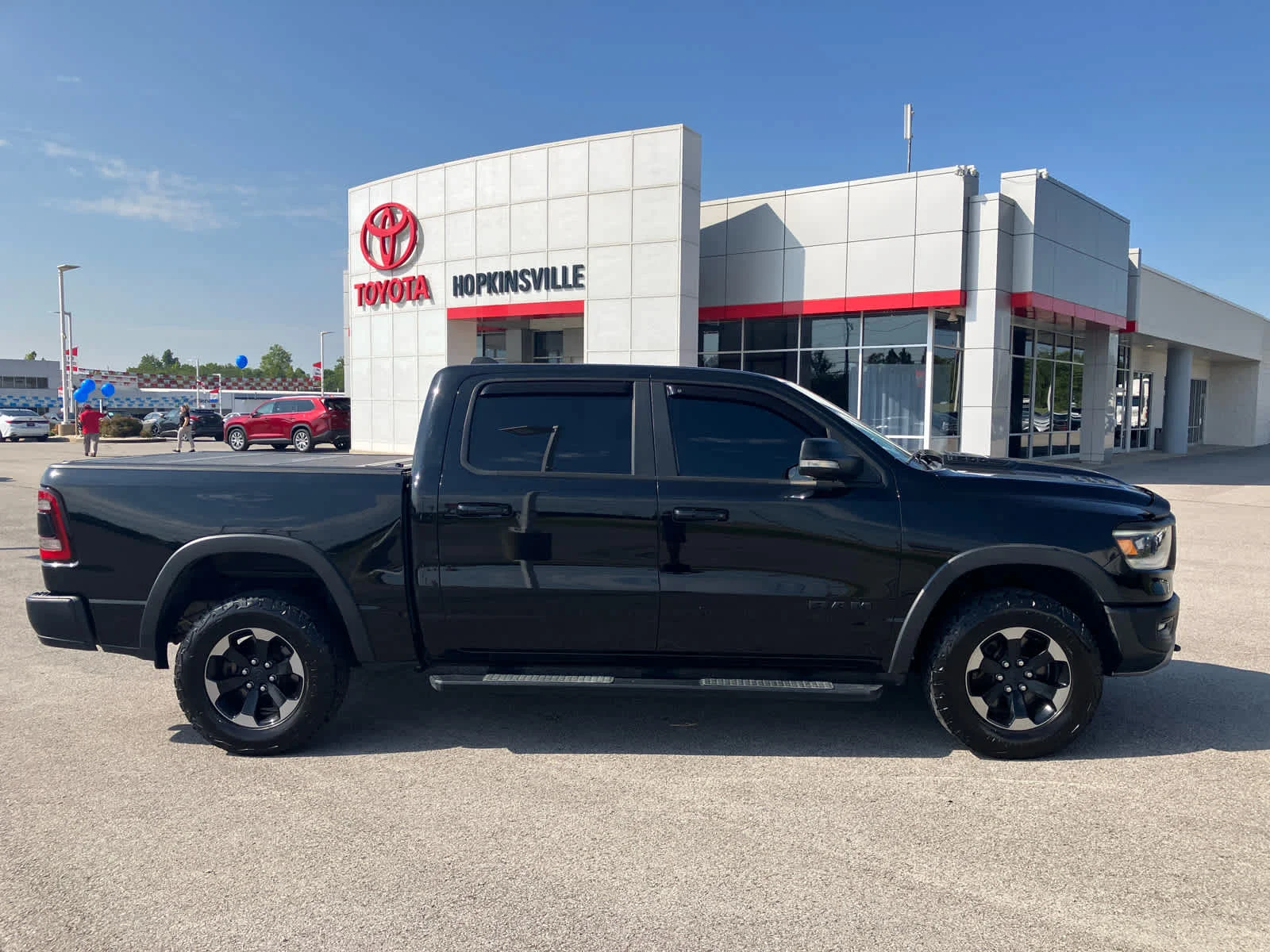 Used 2019 Diamond Black Crystal Pearlcoat Ram Rebel image 8