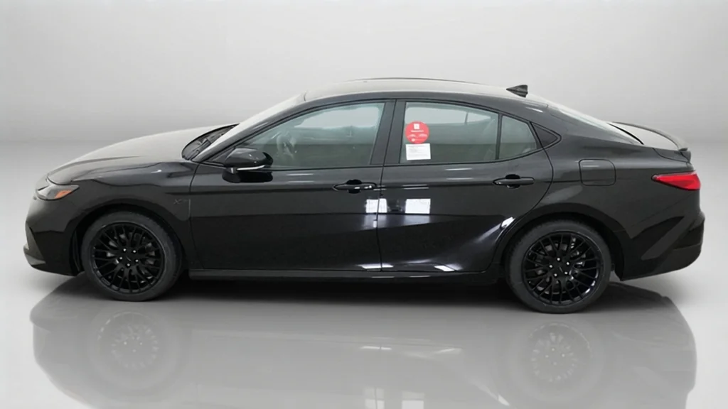 New 2027 Midnight Black Metallic Toyota LE image 2