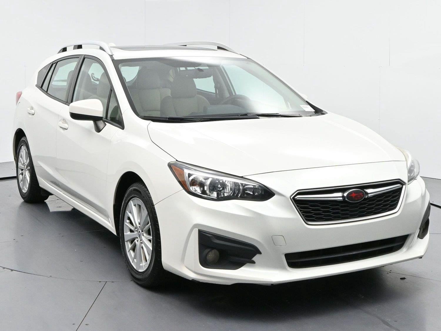 Used 2018 Crystal White Pearl Subaru Premium image 2
