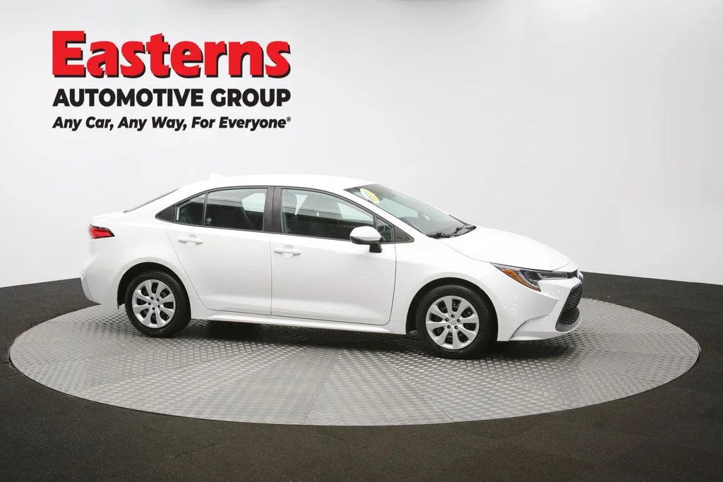 Used 2021 White Toyota LE image 42