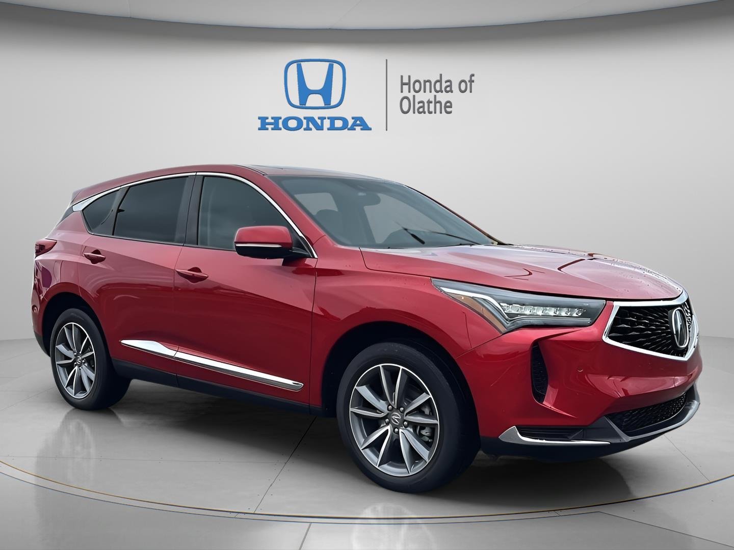 Used 2023 Performance Red Pearl acura SH-AWD w/Tech image 1