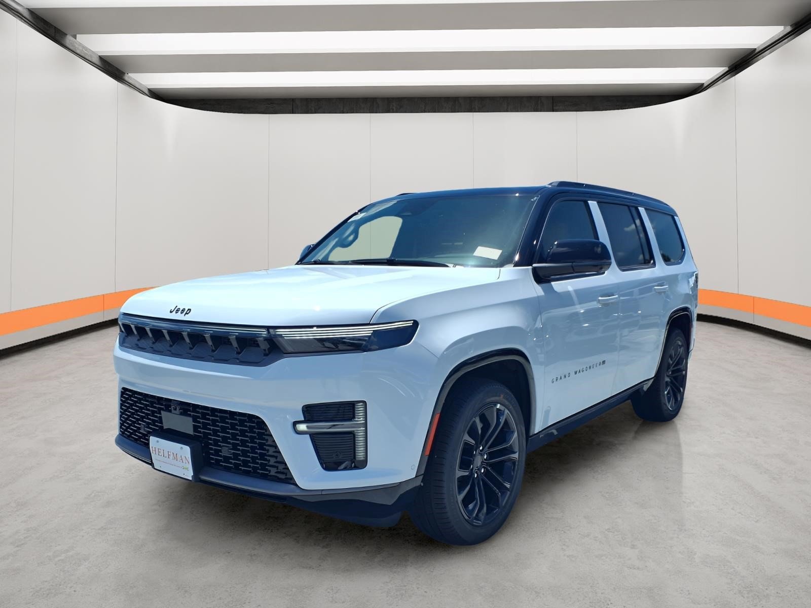 New 2026 Bright White Clear-Coat Exterior Paint Jeep Summit Reserve image 3