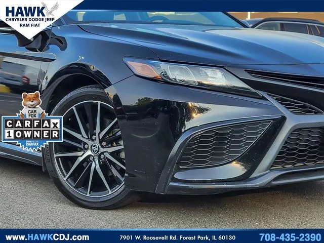 Used 2023 Black Toyota SE image 3