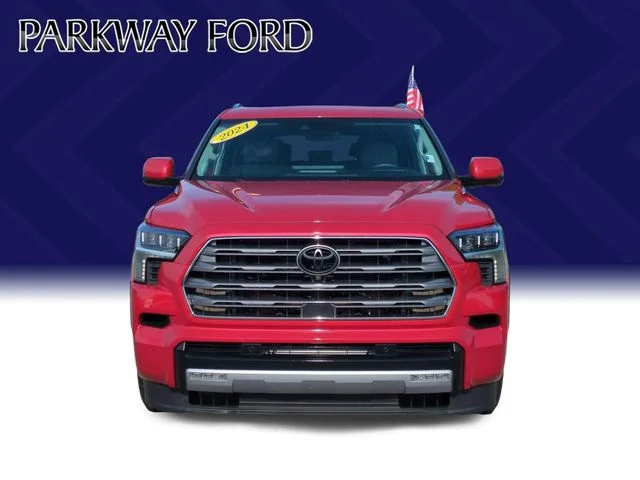 Used 2024 Red Toyota Limited image 8