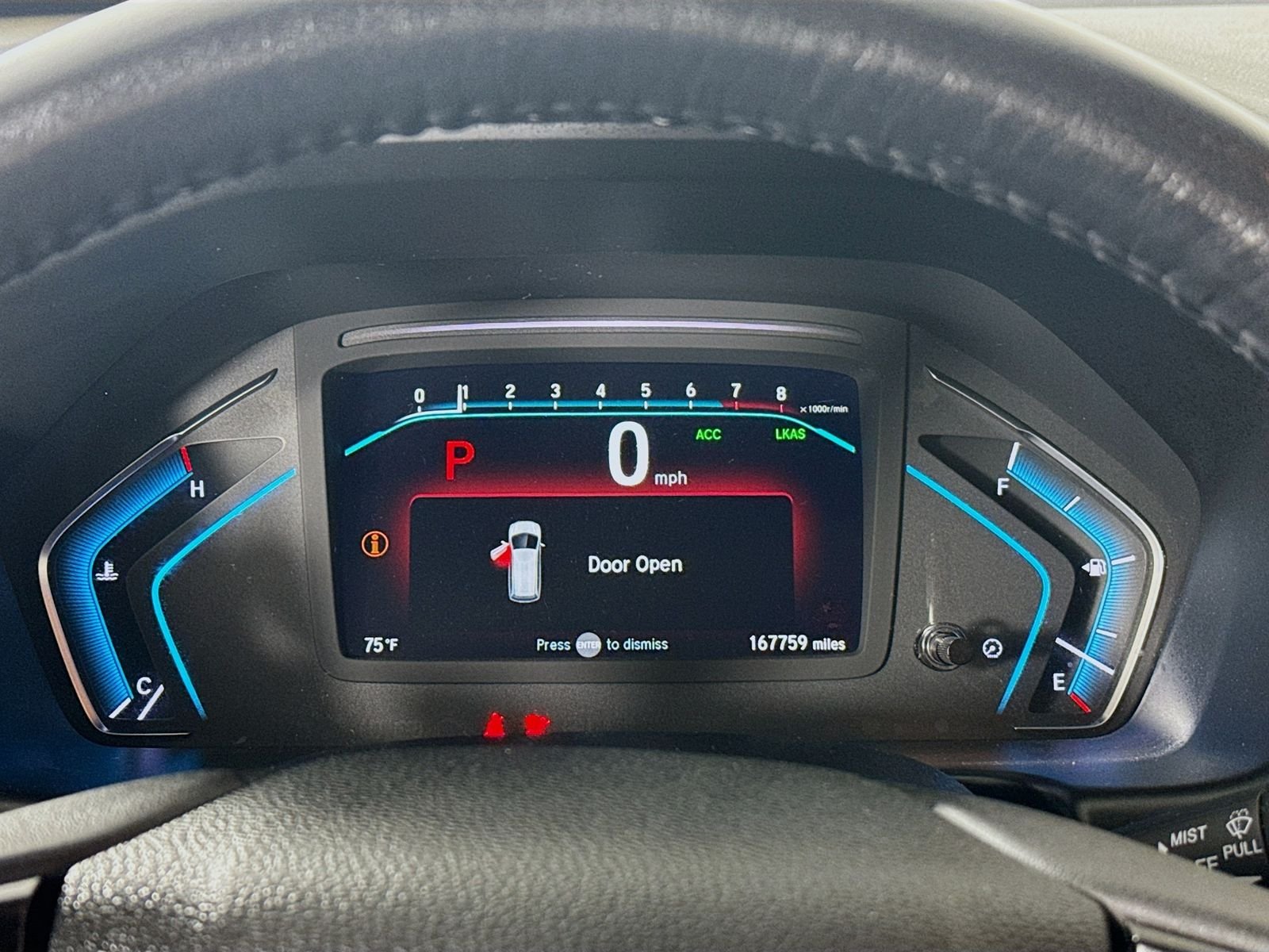 Used 2019 White Diamond Pearl Honda EX-L image 14