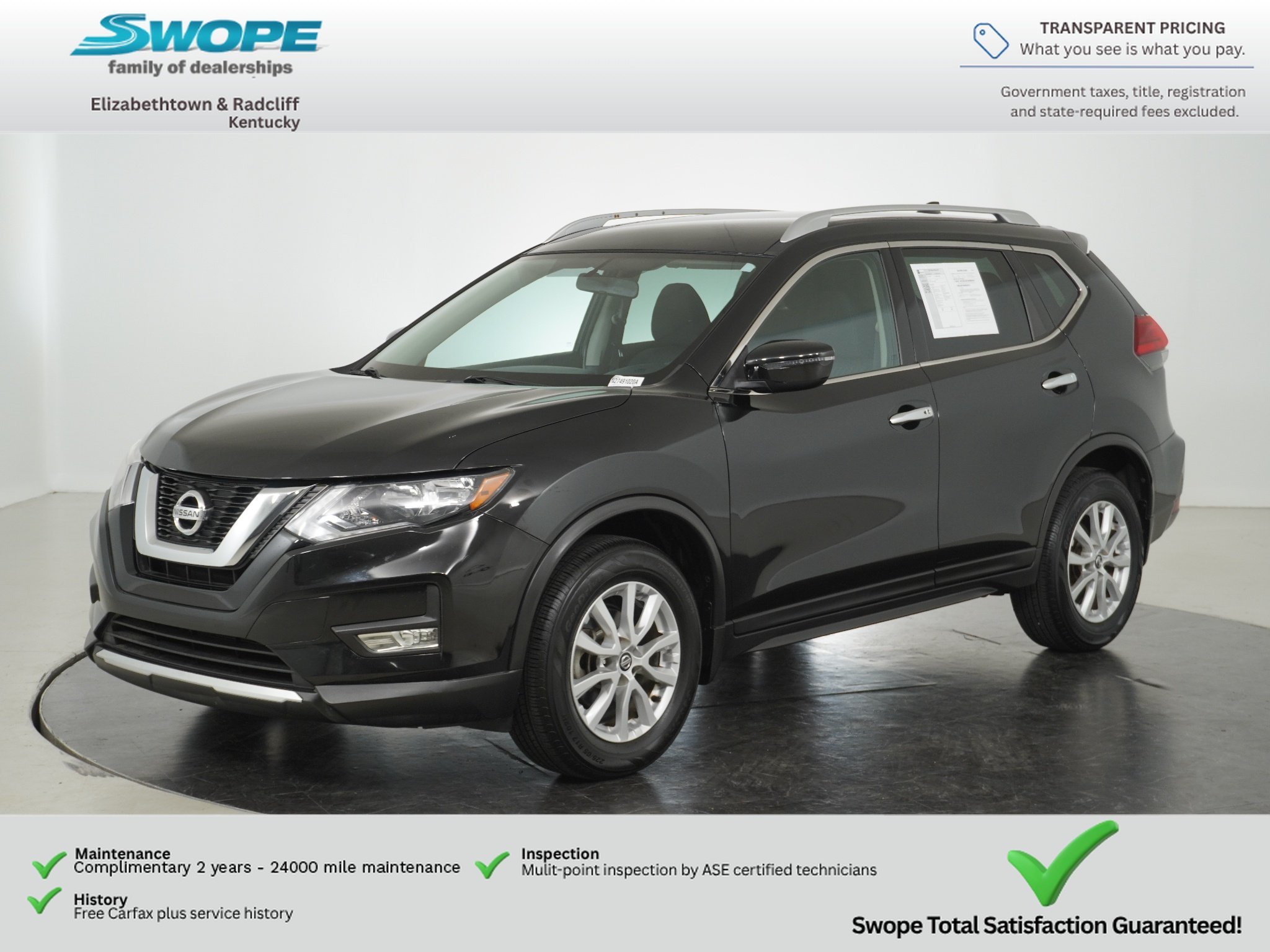 Used 2017 Magnetic Black Nissan SV image 8