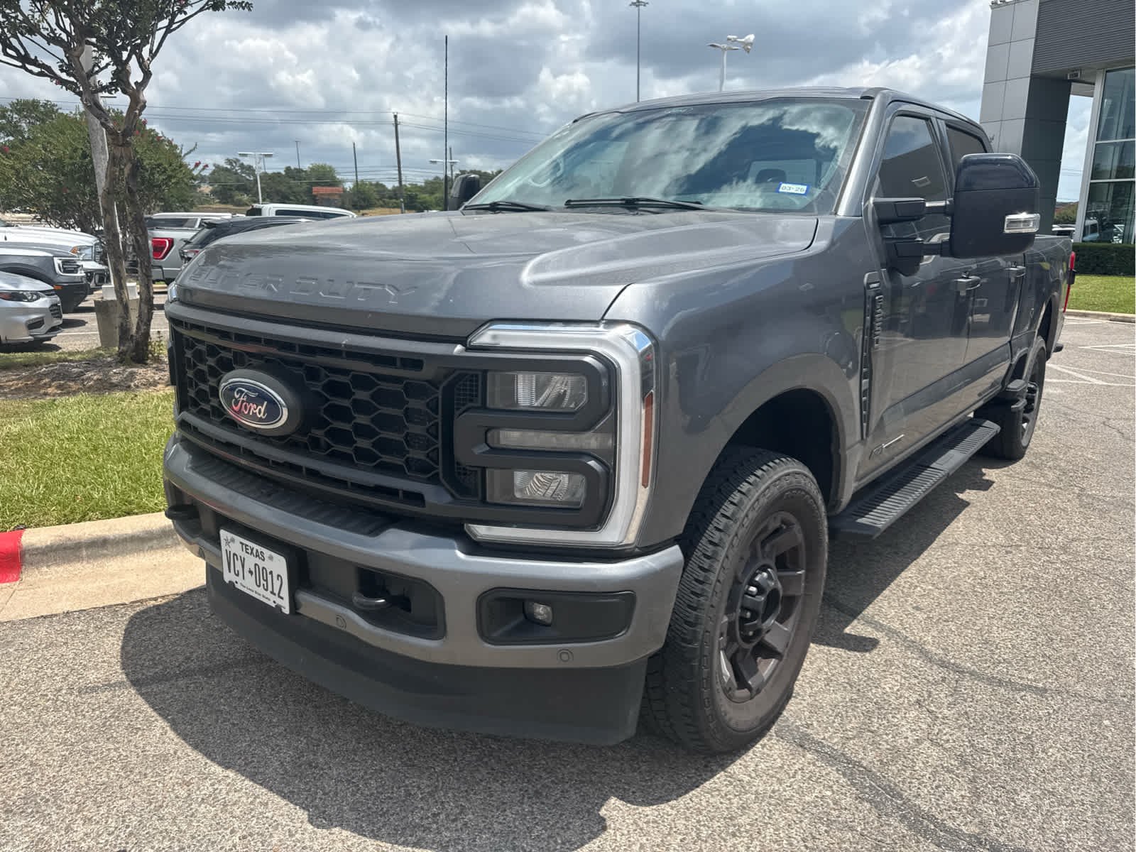 Used 2024 Carbonized Gray Ford LARIAT image 2