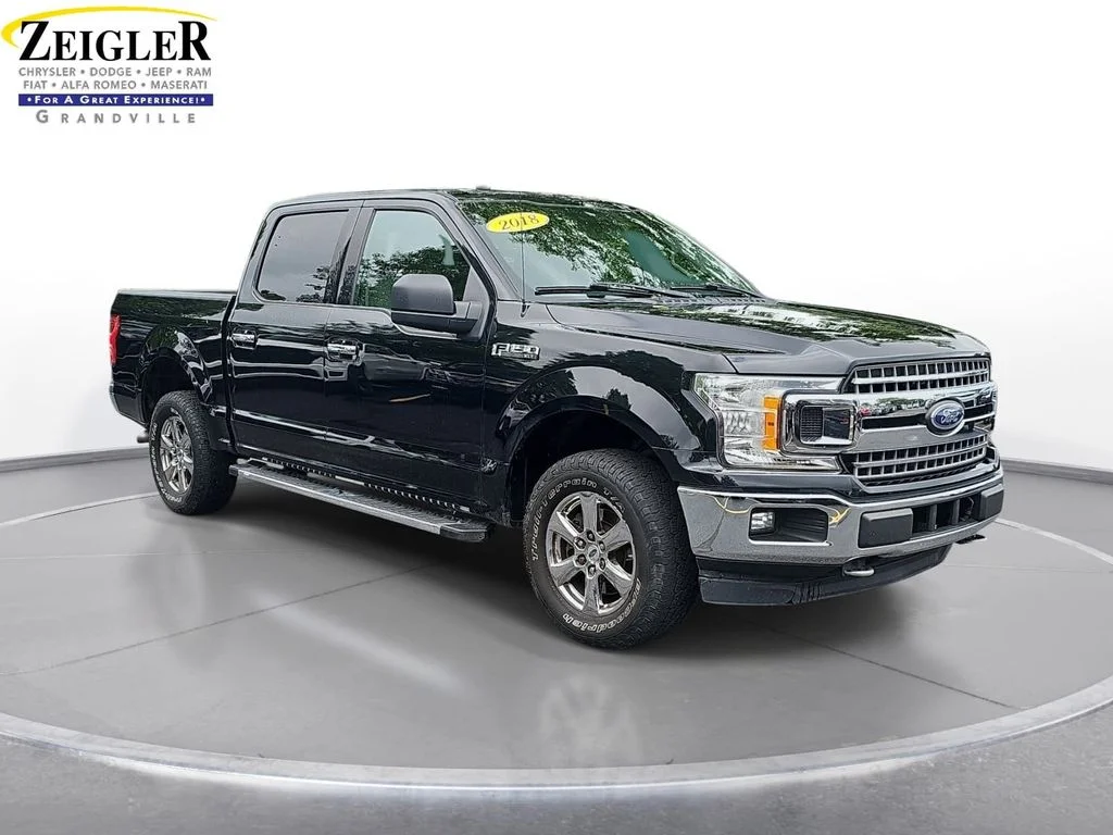Used 2018 Black Ford XLT image 3