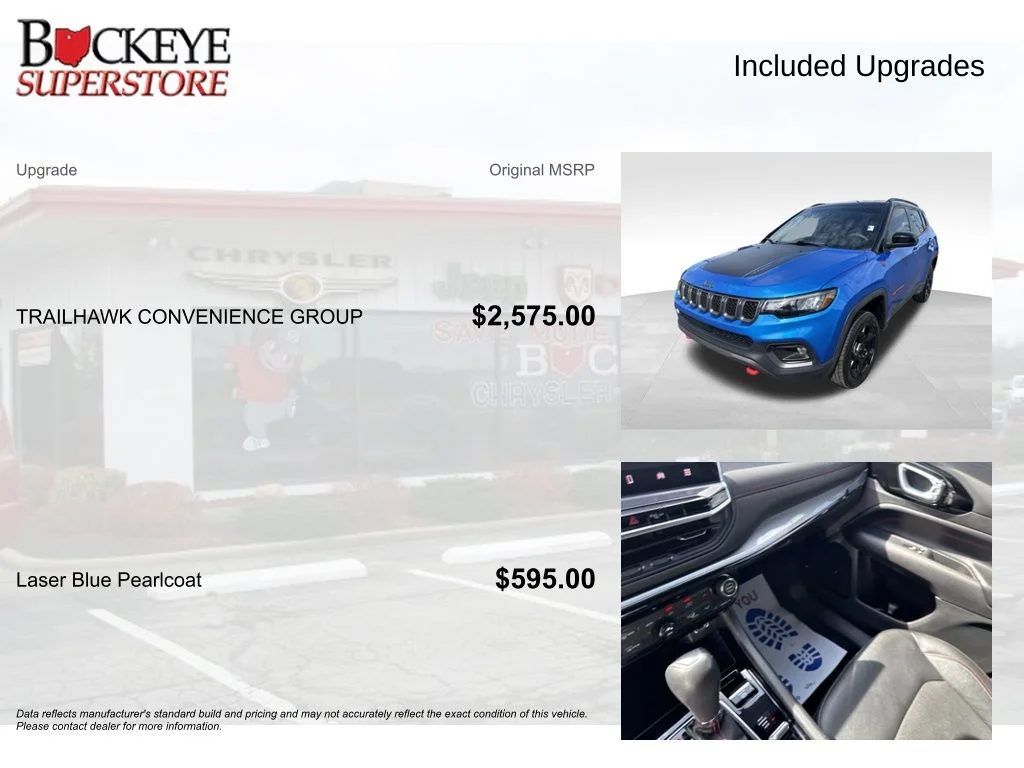 Used 2023 Blue Jeep Trailhawk image 7