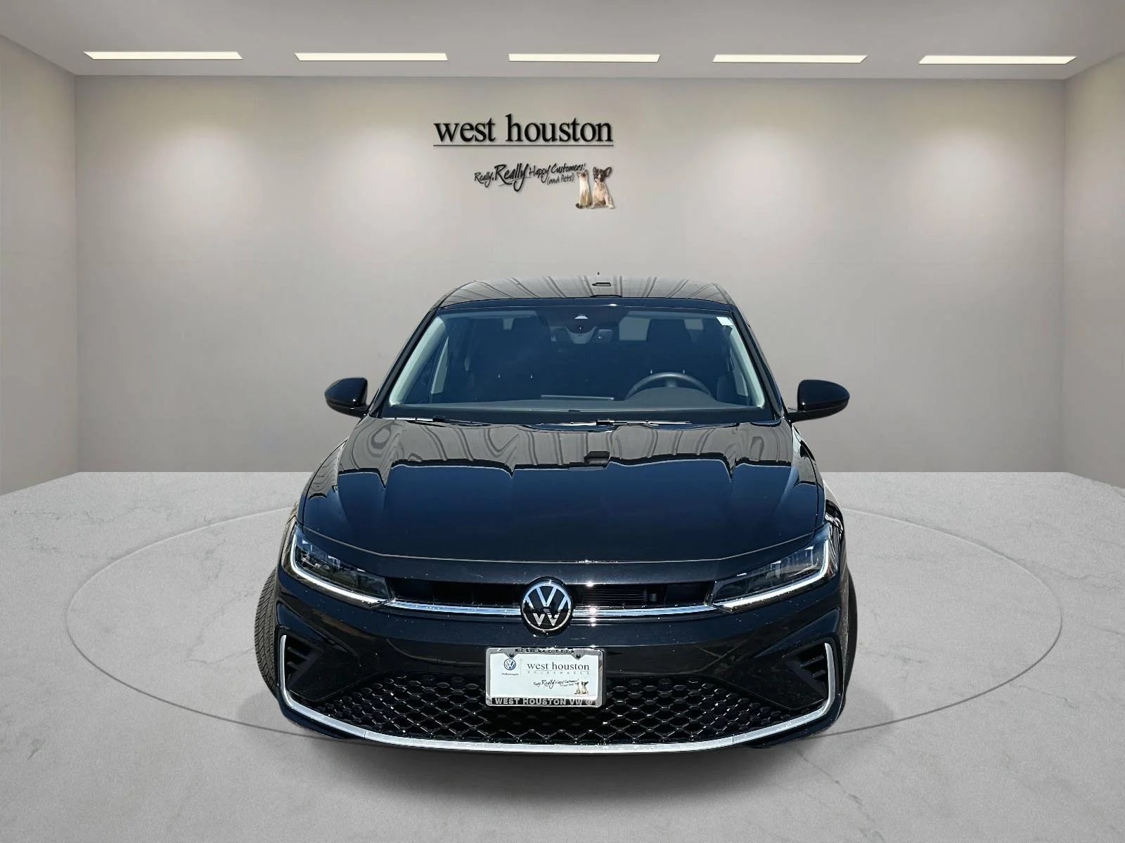 Used 2025 Deep Black Pearl Volkswagen S image 2