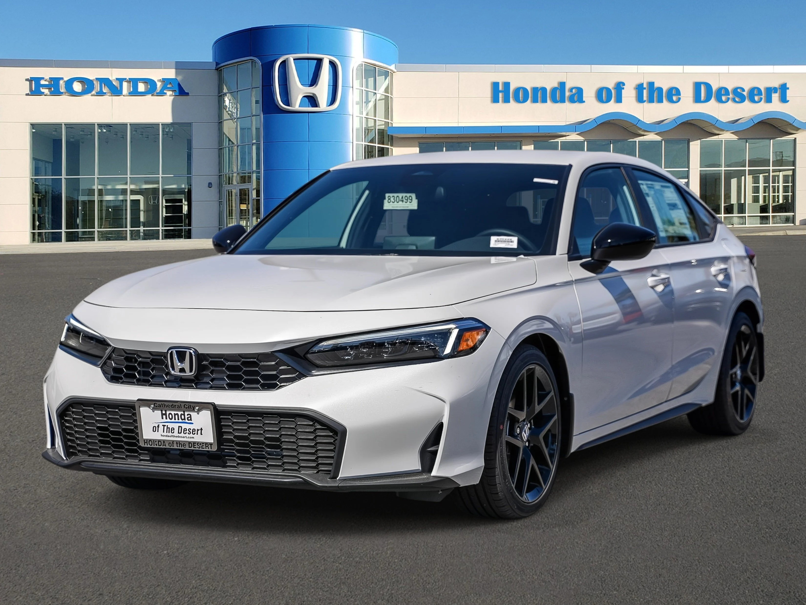 New 2026 Platinum White Pearl Honda Sport image 3