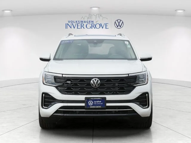 Certified 2026 Volkswagen Atlas SEL Premium R-Line with VIN 1V2FN2CA8TC505796 for sale in Inver Grove Heights, Minnesota