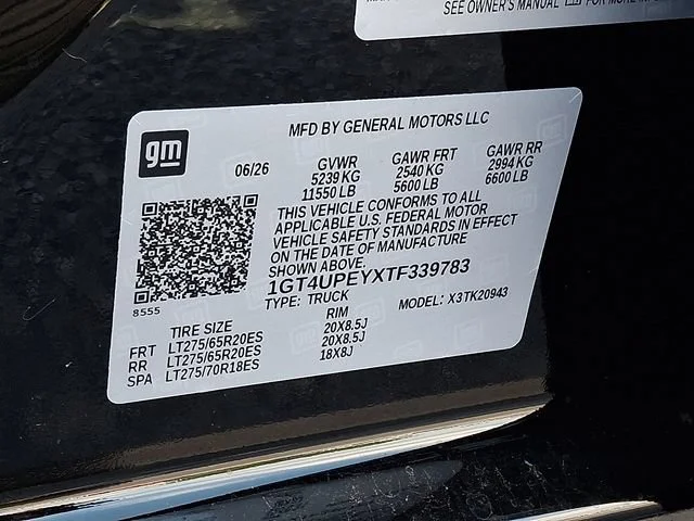 New 2026 Onyx Black GMC AT4 image 21