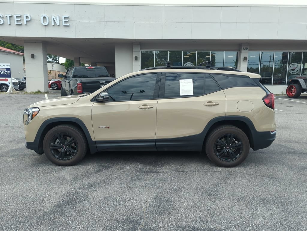 Used 2022 Desert Sand Metallic GMC AT4 image 3