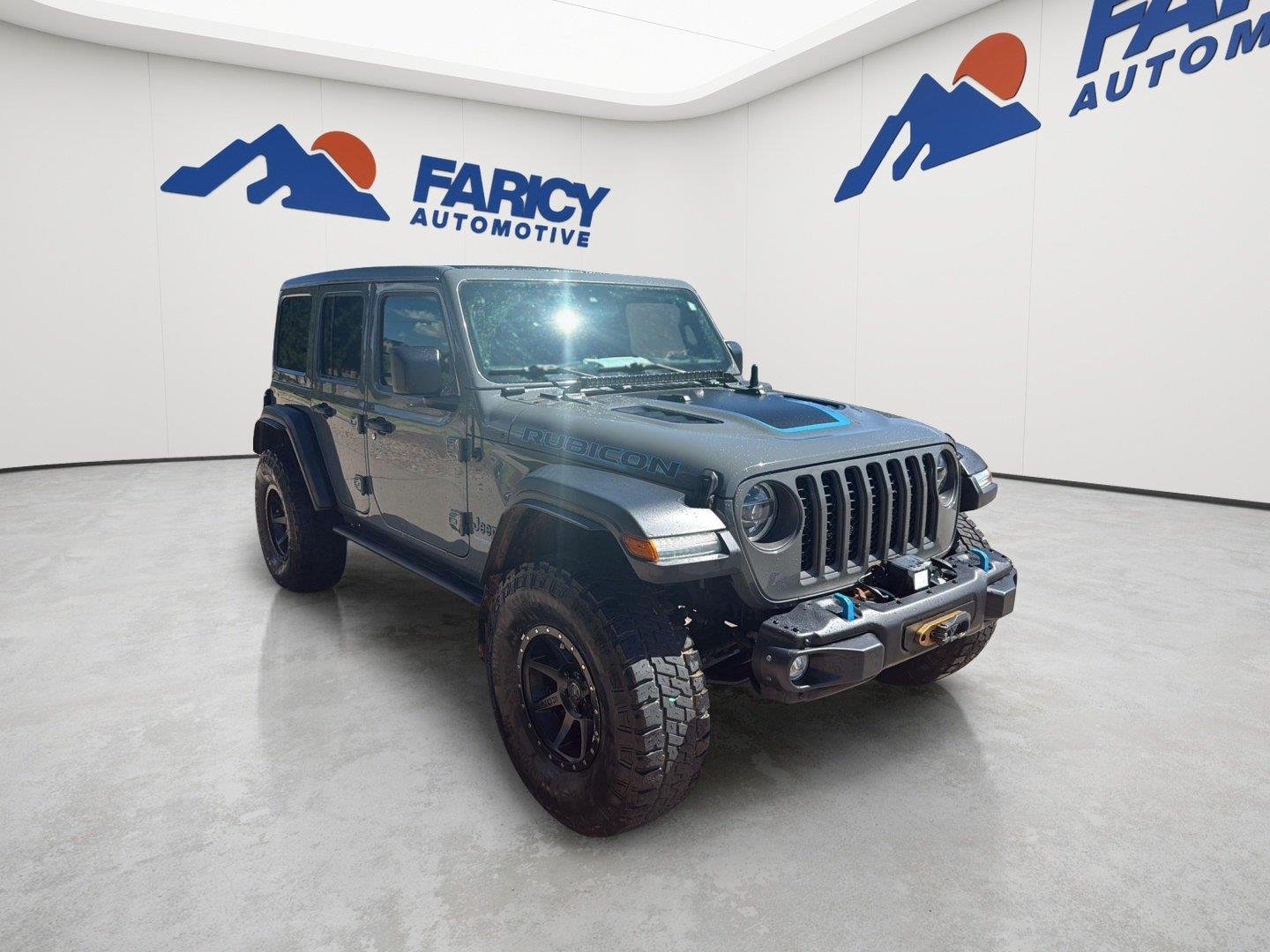 Used 2021 Sting-Gray Clearcoat Jeep Unlimited Rubicon image 9