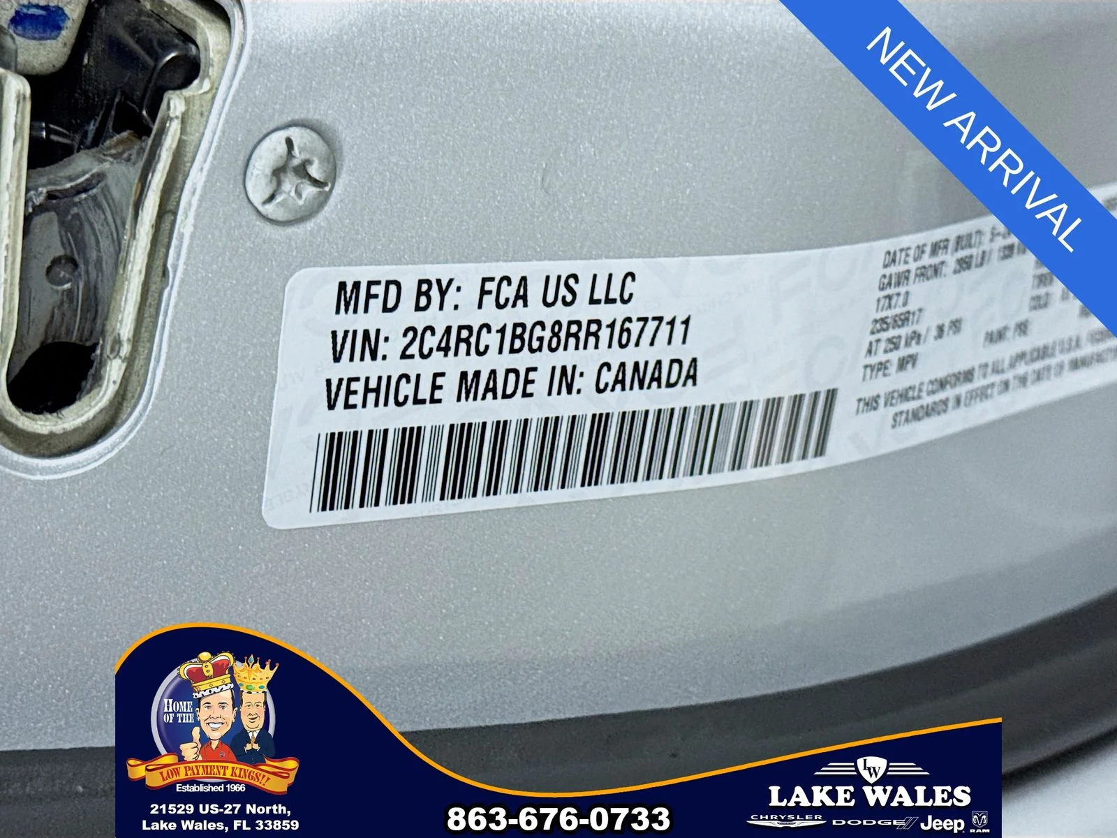 Certified Used 2024 Silver Chrysler Touring L image 33