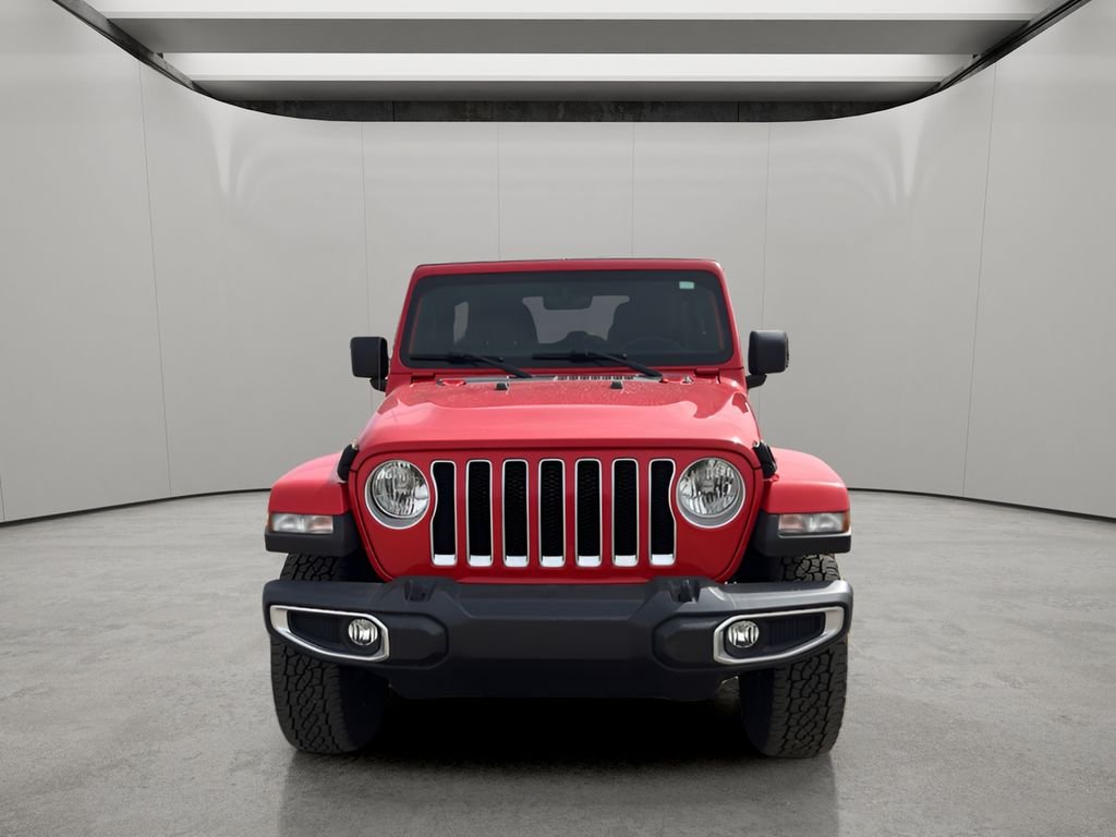 Used 2021 Firecracker Red Clearcoat Jeep Unlimited Sahara image 8