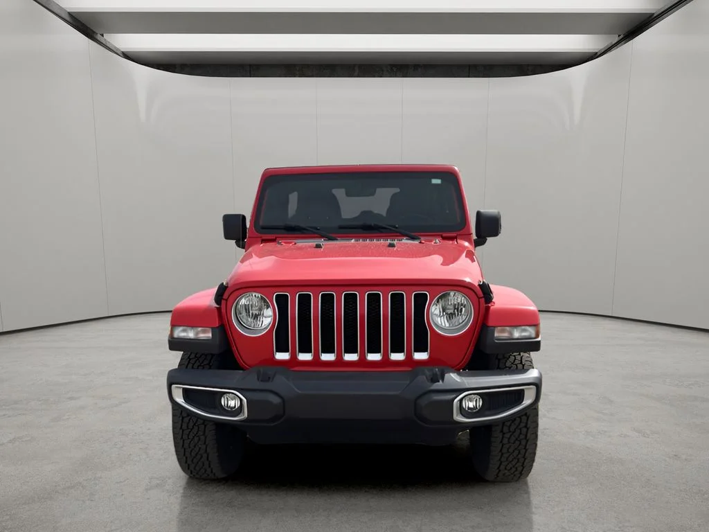 Used 2021 Firecracker Red Clearcoat Jeep Unlimited Sahara image 8