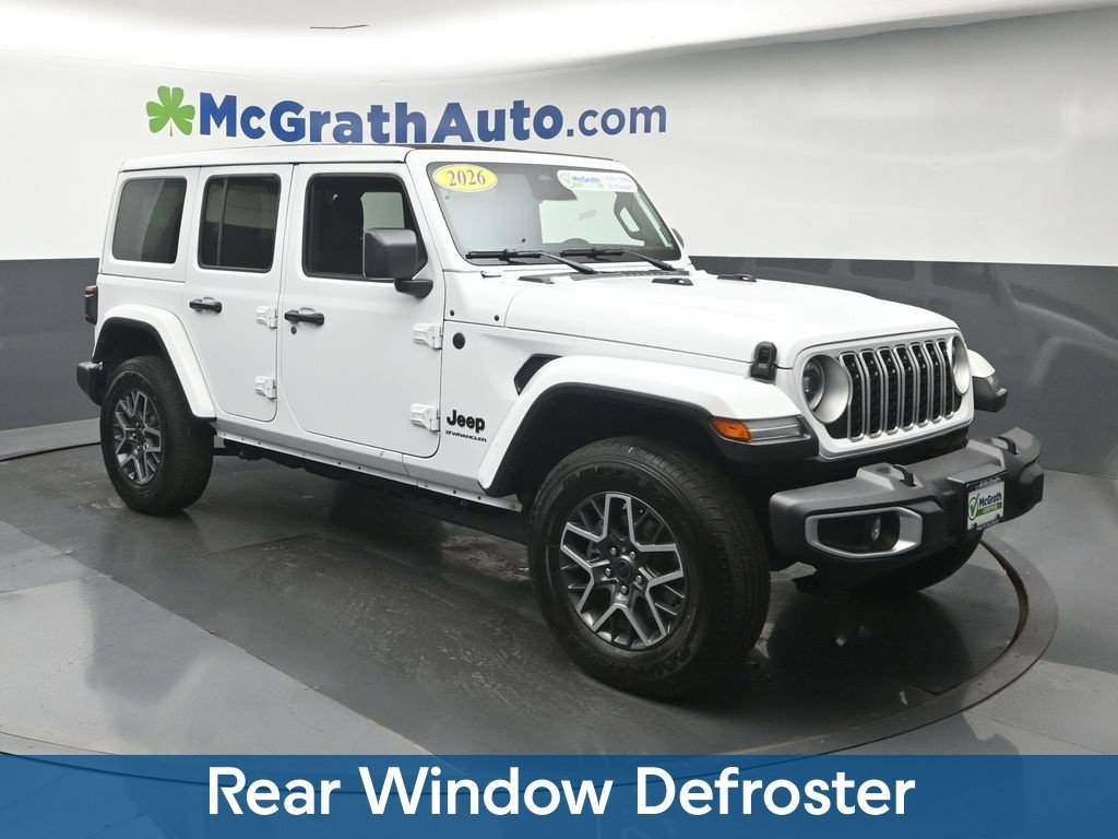Used 2026 White Jeep Sahara image 2