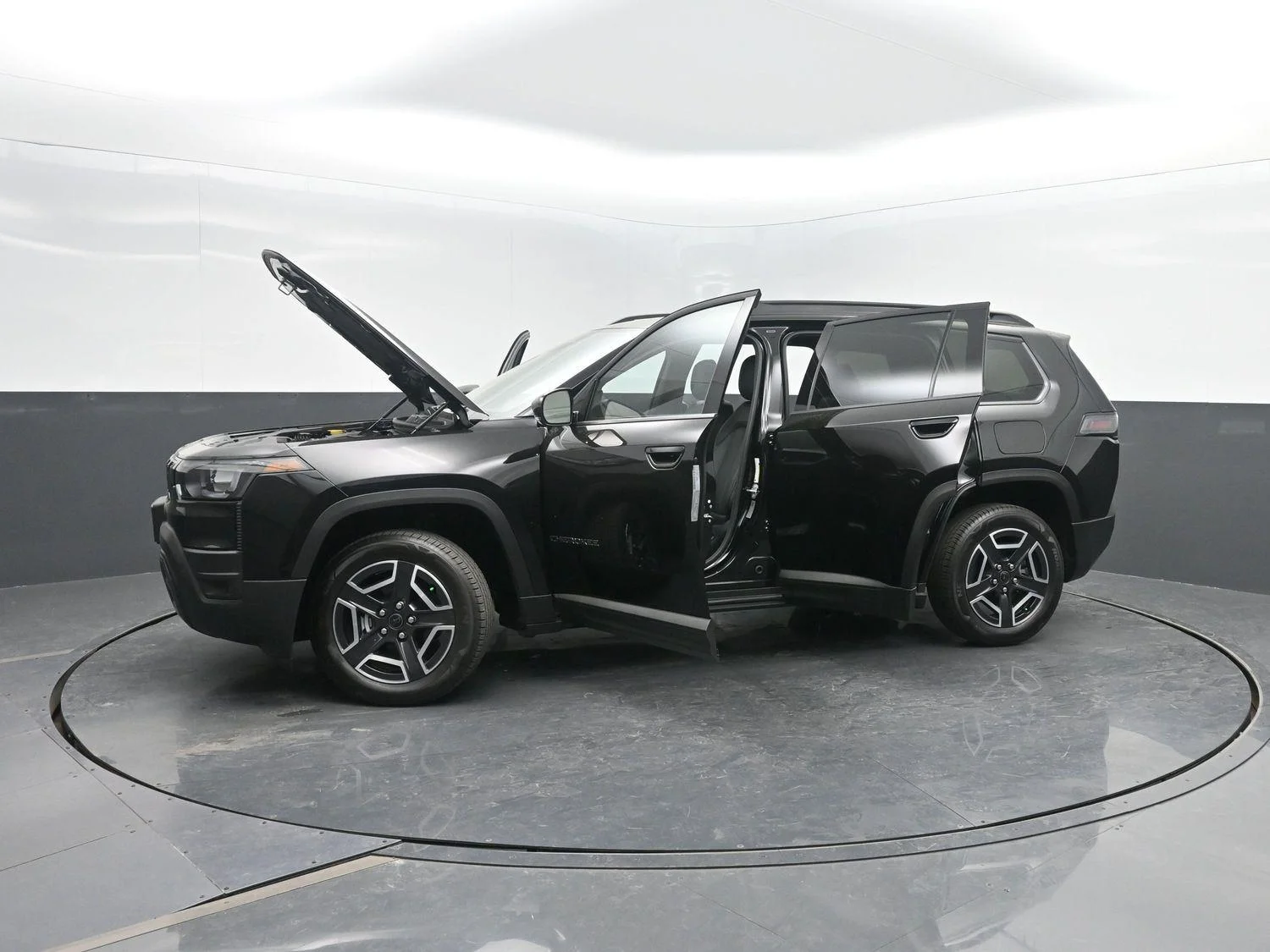 New 2026 Diamond Black Crystal Pearl-Coat Exterior Paint Jeep Limited image 49