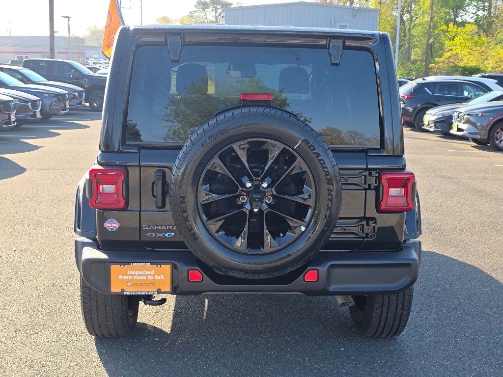 Used 2025 Black Clear Coat Jeep Sahara 4xe image 15